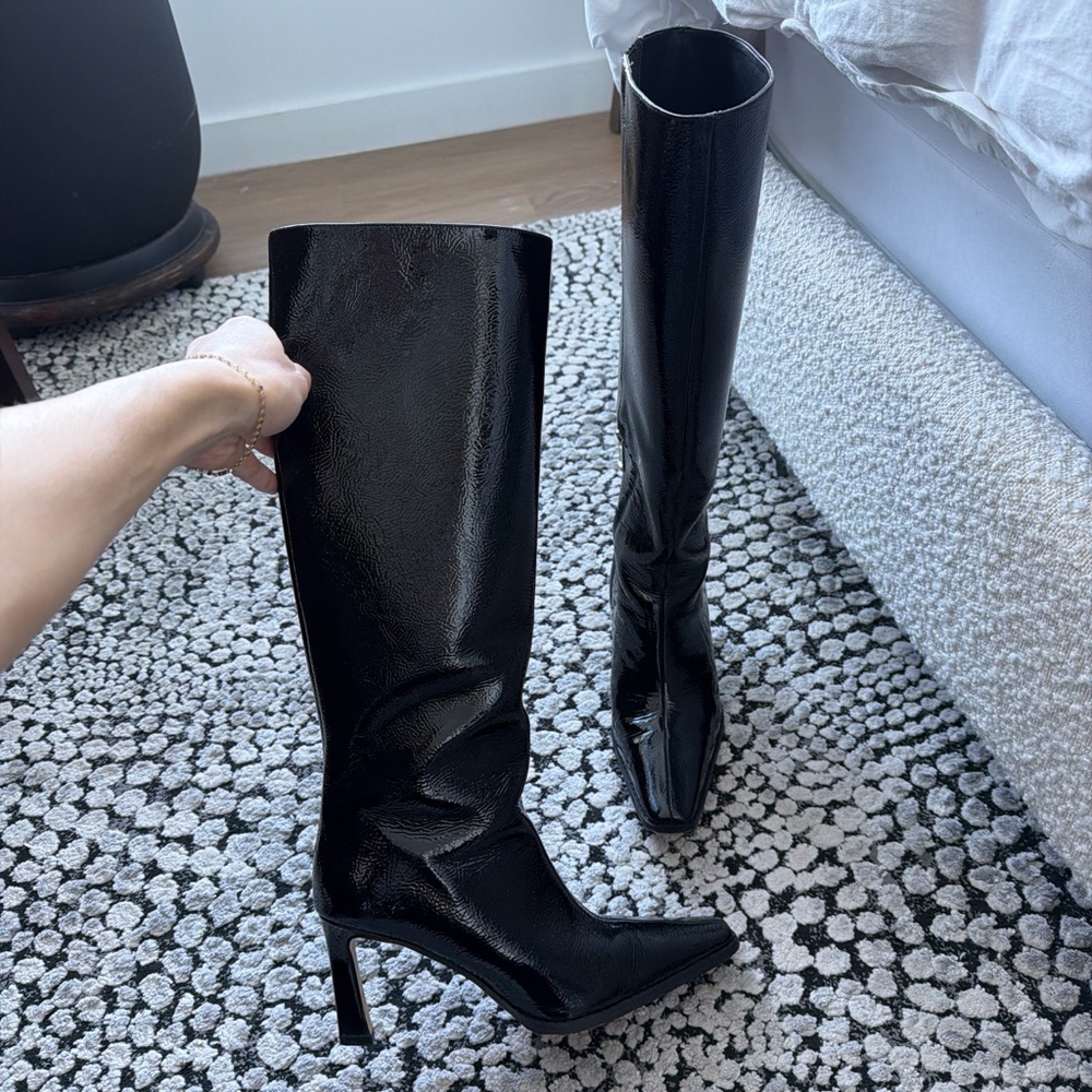 Michael Kors Black knee high Boots